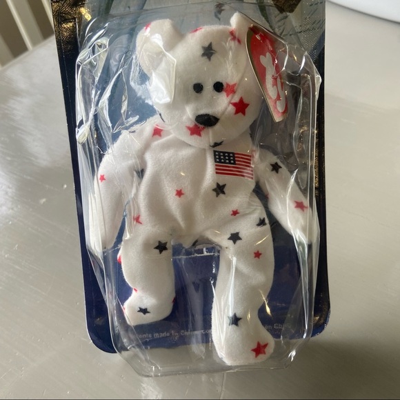 Ty Beanie Babies Glory the Bear Plush Toy Brand New Unopened - Picture 4 of 6
